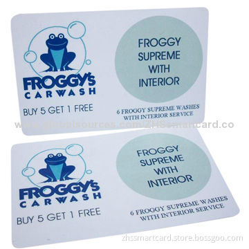 Discount card promotional price